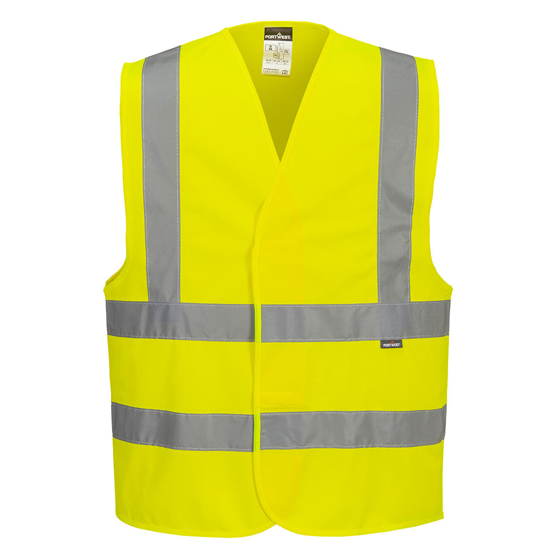 Es1 Essential Hi Vis Band And Brace Vest |  Portwest