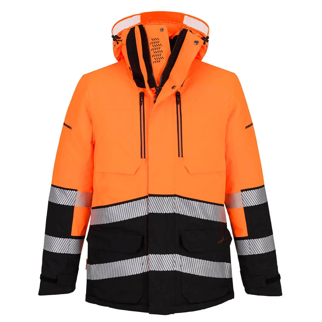 Ev4 Hi Vis Expedition Parka Jacket Portwest