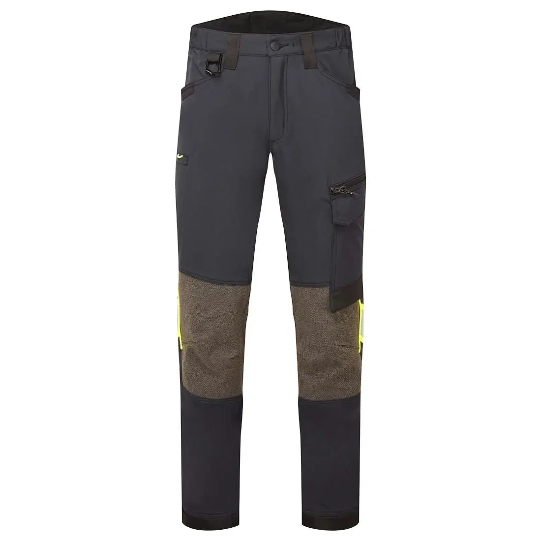 Portwest EV4 Stretch Work Trousers EV441 - Black - Customisable Trousers