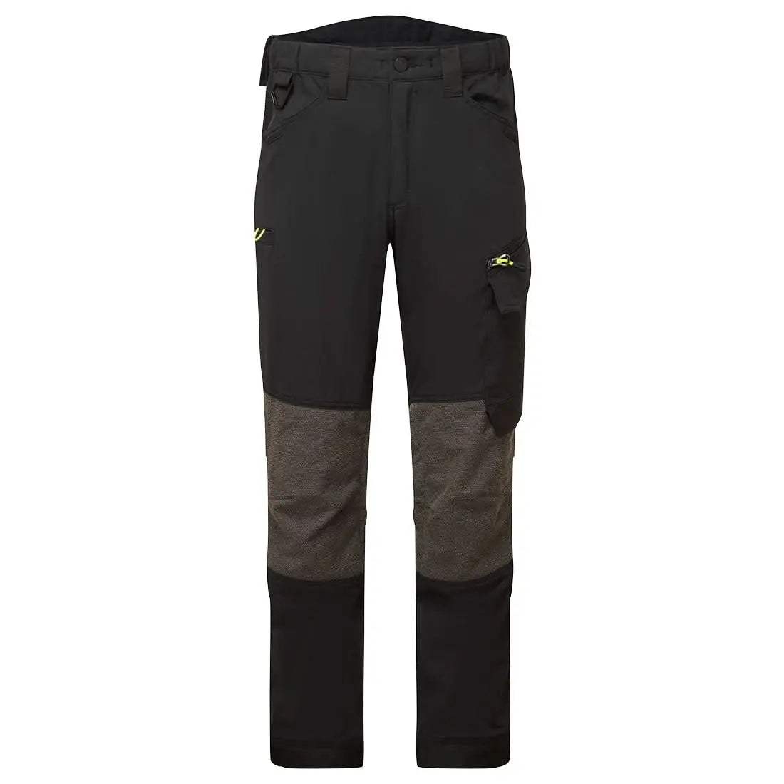 Portwest EV4 Stretch Work Trousers EV441 - Black Tall - Customisable Trousers