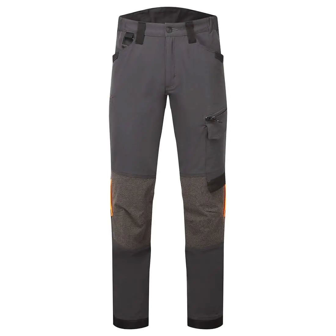 Portwest EV4 Stretch Work Trousers EV441 - Metal Grey - Customisable Trousers