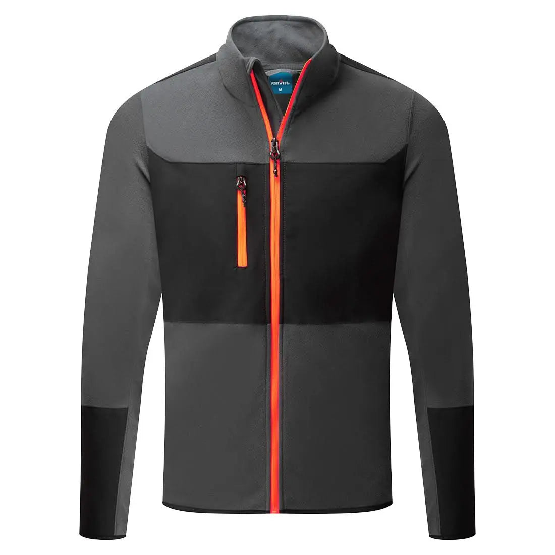 Portwest EV4 Stretch Fleece - Metal Grey - Customisable Jacket