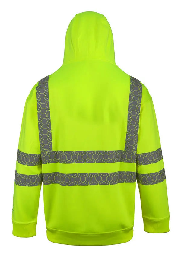 Envirowear Beeswift Envirowear Recyclable Hi Vis Hoodie Ewch - - Customisable Sweatshirts