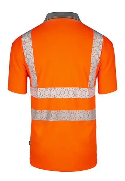 Envirowear Beeswift Envirowear Hi Vis Short Sleeve Recyclable Polo Shirt Ewcpkss - - Customisable Polo Shirts