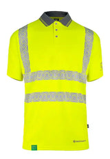 Envirowear Beeswift Envirowear Hi Vis Short Sleeve Recyclable Polo Shirt Ewcpkss - - Customisable Polo Shirts