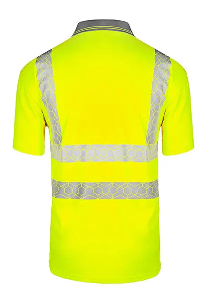 Envirowear Beeswift Envirowear Hi Vis Short Sleeve Recyclable Polo Shirt Ewcpkss - - Customisable Polo Shirts