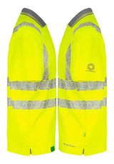 Envirowear Beeswift Envirowear Hi Vis Short Sleeve Recyclable Polo Shirt Ewcpkss - - Customisable Polo Shirts