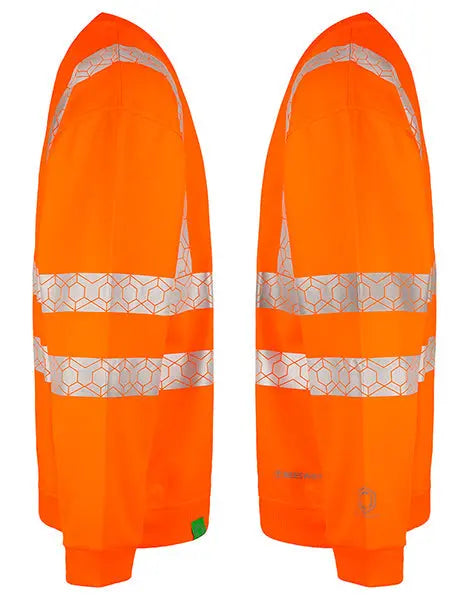 Envirowear Beeswift Envirowear Hi Vis Recyclable Sweatshirt Ewcss - - Customisable Sweatshirts