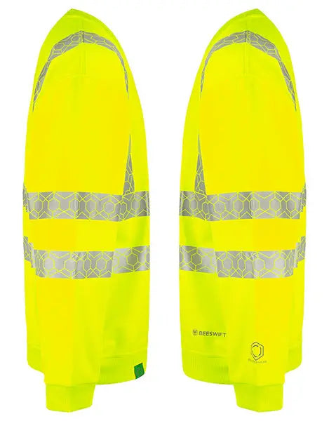 Envirowear Beeswift Envirowear Hi Vis Recyclable Sweatshirt Ewcss - - Customisable Sweatshirts
