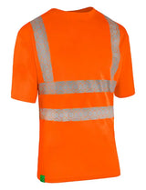Envirowear Beeswift Envirowear Hi Vis Recyclable T Shirt Ewcts - Orange - Customisable Tee Shirts