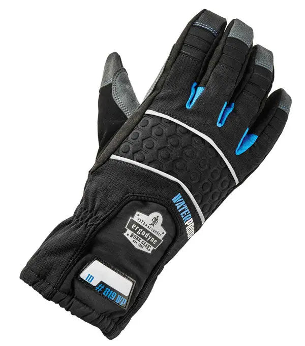 Ergodyne Proflex Extreme Thermal Waterproof Glove Ey819 Wp - Black - Customisable Freezer
