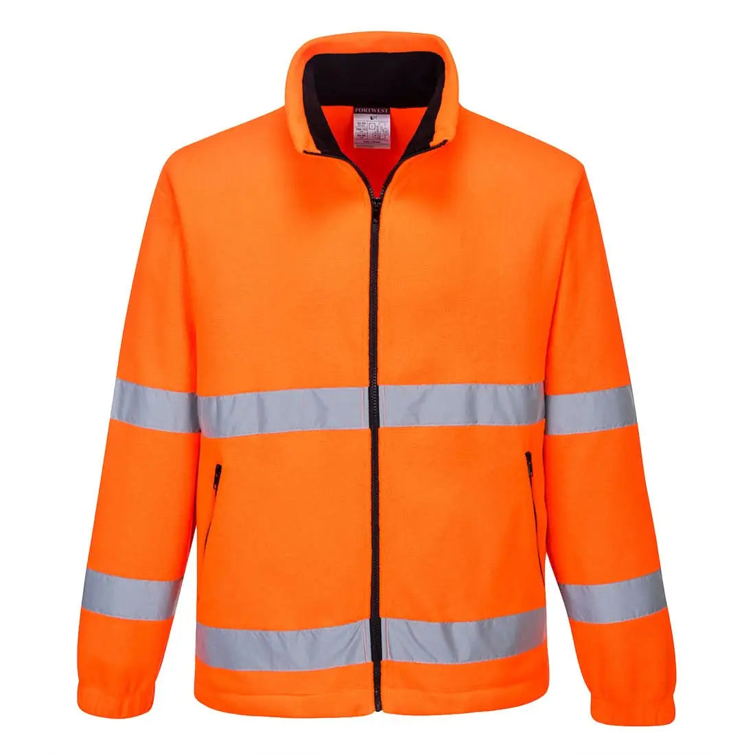 Portwest Hi Vis Essential Fleece F250 - Orange - Customisable Fleece