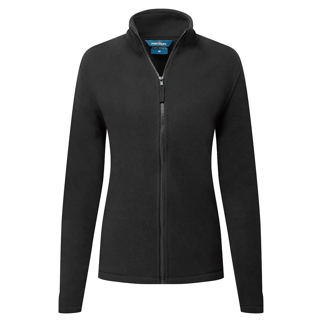 Portwest Womens Eco Fleece F408 - Black - Customisable Jacket