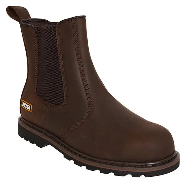 Jcb Workwear Dealer Boots Farley - Brown - Customisable Safety Boots