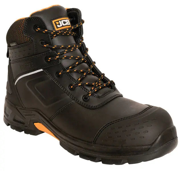Jcb Workwear Boots Fastrac - Black - Customisable Safety Boots