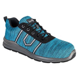 Portwest Composite Textile Trainer S3S Fo Sr FC25 - Teal Size 7 (UK) - Customisable Trainers