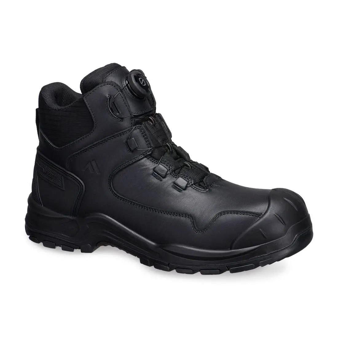 Portwest Composite Leather Ankle Boot S3L HRO SR FO SC FC38 - Black - Customisable Boots