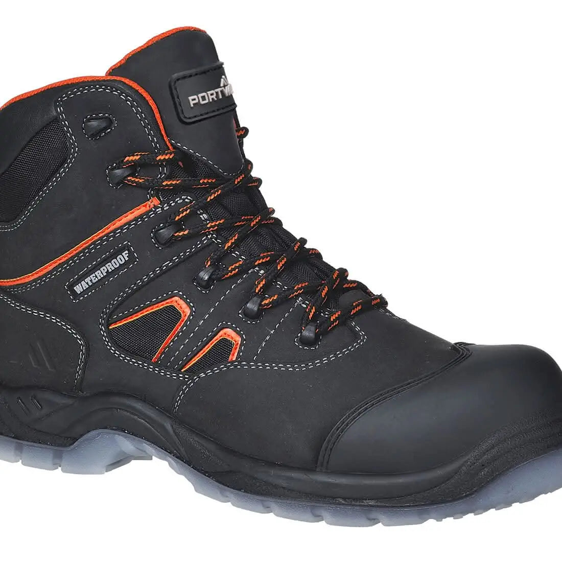 Portwest Compositelite All Weather Boot S7S Fo Sr FC57 - Black - Customisable Boots