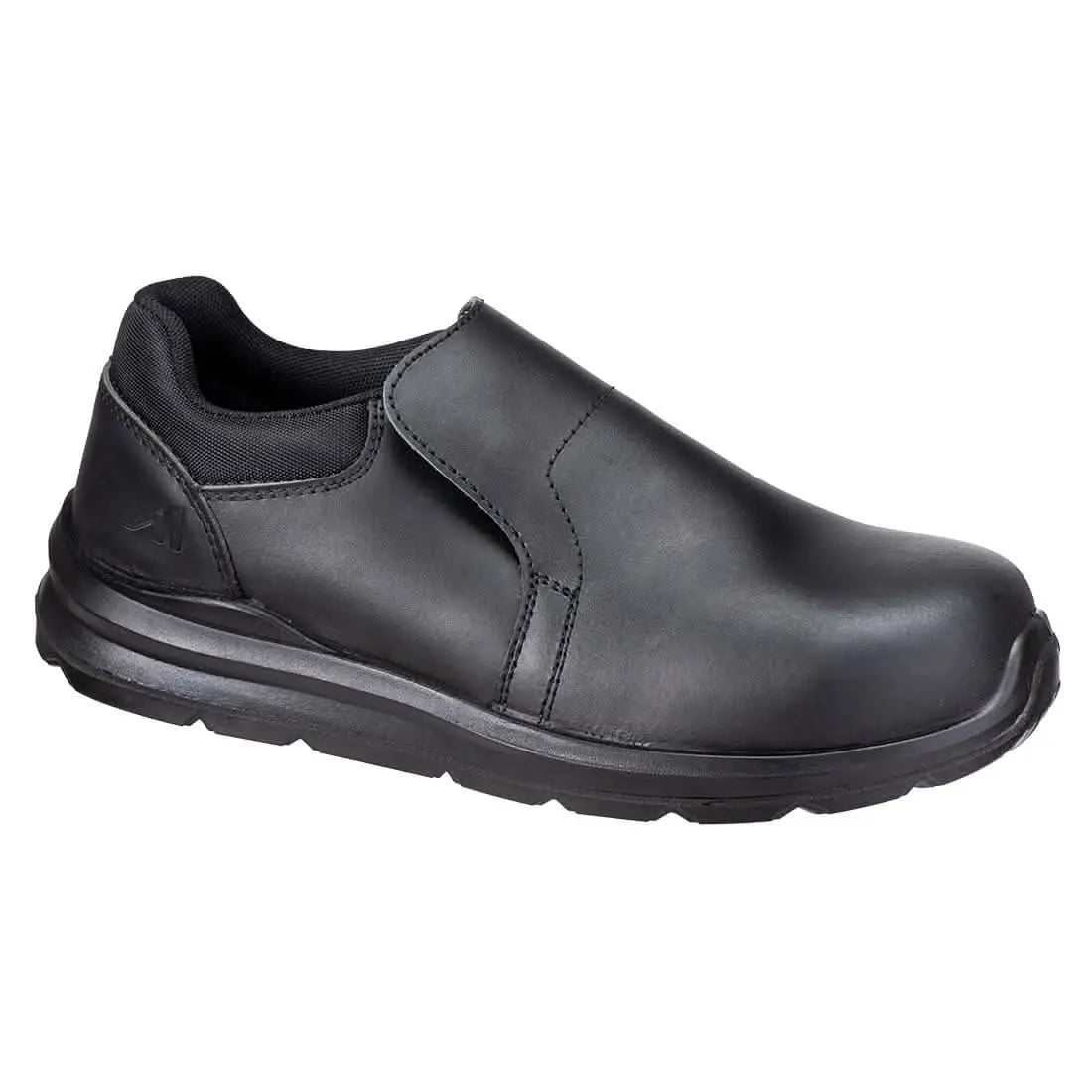 Portwest Composite Slip On Shoe S3S Sr Fo FC80 - Black - Customisable Sandal & Slip-Ons