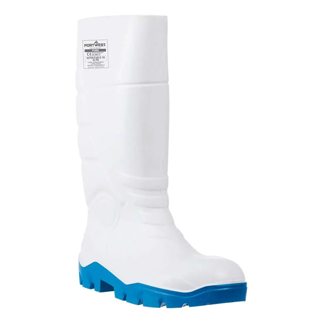 Portwest Pu Food Wellington S4 Fo Ci Sr FD84 - White - Customisable Wellingtons