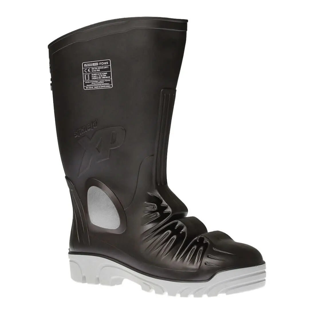 Portwest Mettamax Safety Wellington S5 M FD85 - Black - Customisable Wellingtons