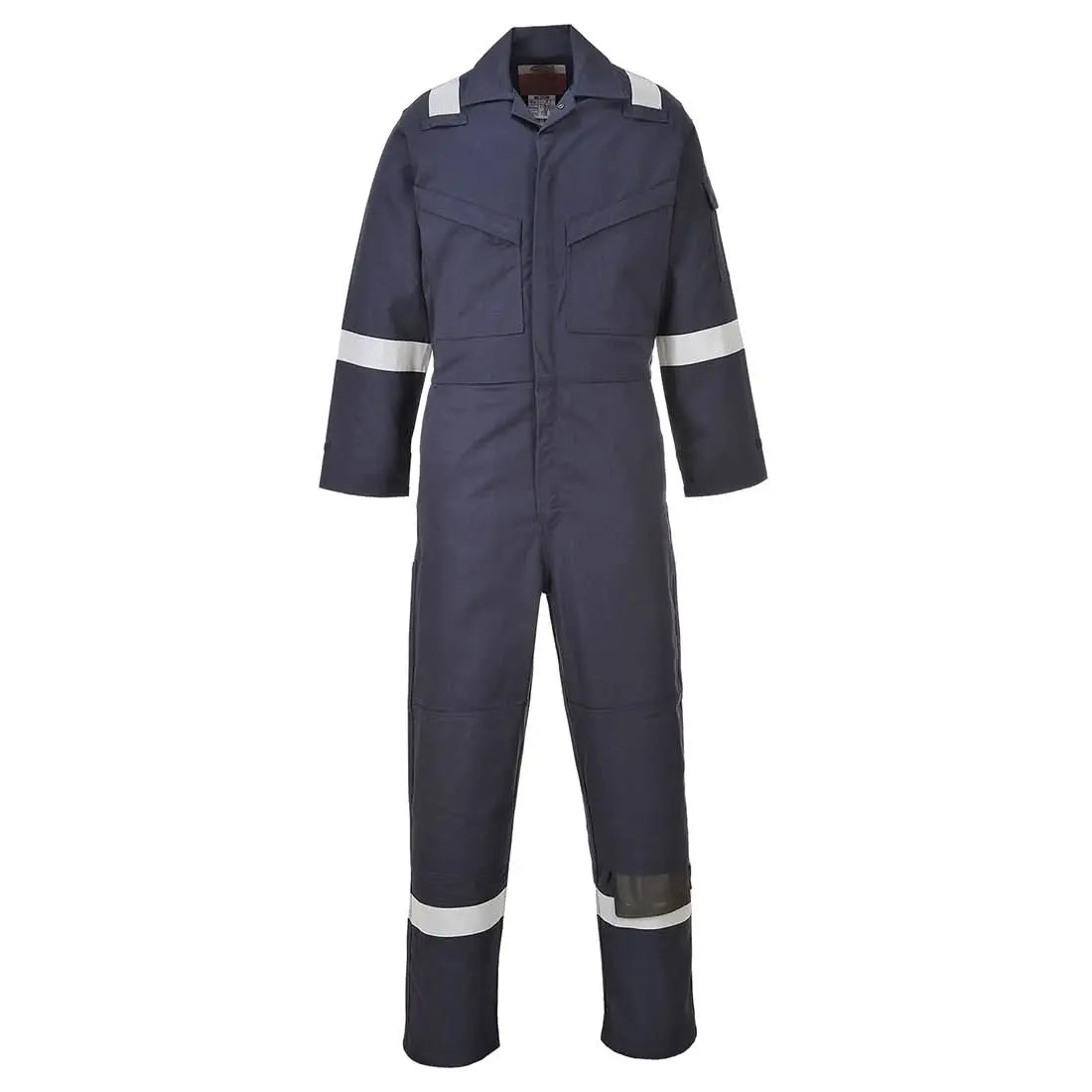 Portwest Bizflame Work Fr Coverall FF50 - Navy - Customisable Coveralls