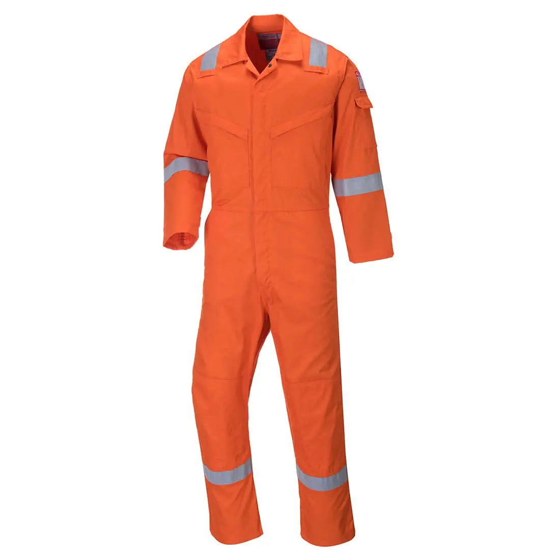 Portwest Bizflame Work Fr Coverall FF50 - Orange - Customisable Coveralls