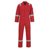 Portwest Bizflame Work Fr Coverall FF50 - Red - Customisable Coveralls