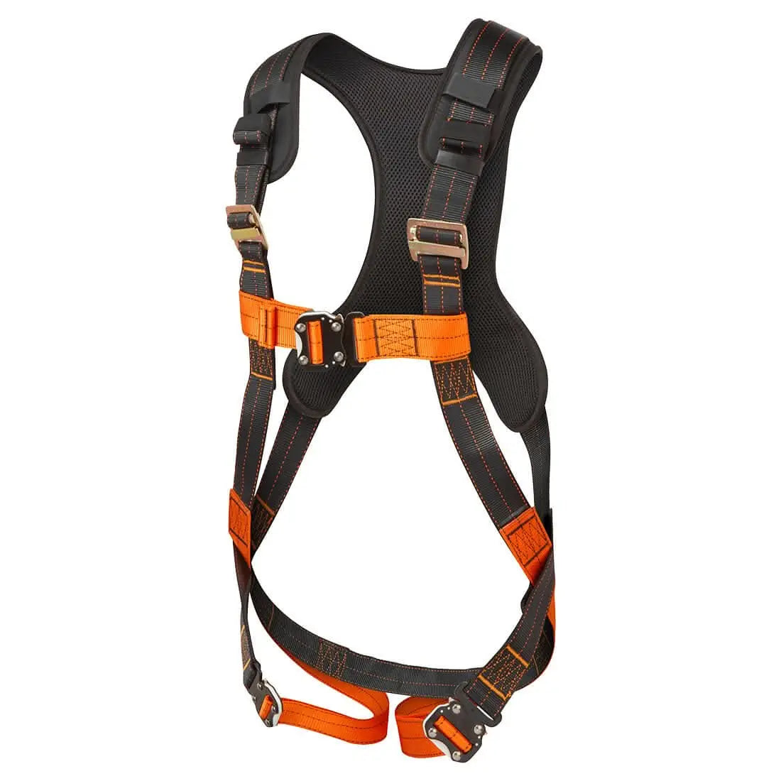Portwest Ultra 1 Point Harness FP71 - Black Orange - Customisable PPE