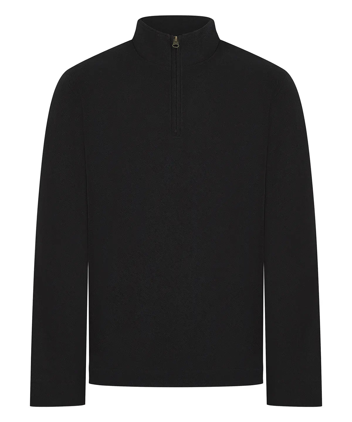 Premium piqué 1/4-zip top