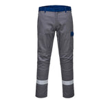 Portwest Bizflame Industry Two Tone Fr Trousers FR06 - Grey - Customisable Trousers