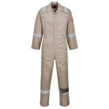 Portwest Bizflame Work Lightweight Fr Coverall FR21 - Khaki - Customisable Coveralls