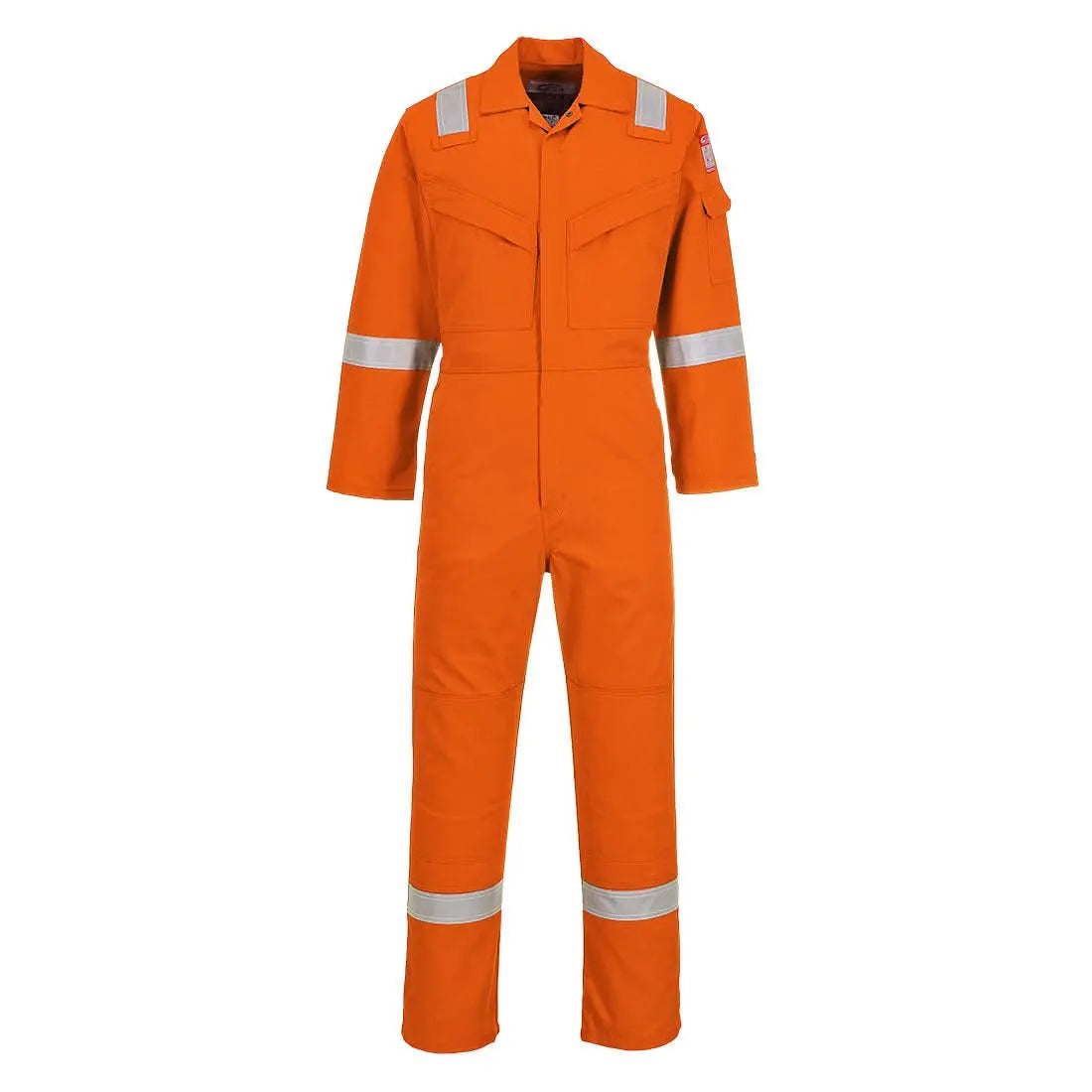 Portwest Bizflame Work Lightweight Fr Coverall FR21 - Orange Tall - Customisable Coveralls