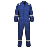 Portwest Bizflame Work Lightweight Fr Coverall FR21 - Royal Blue - Customisable Coveralls