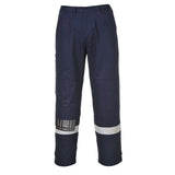 Portwest Bizflame Work Fr Trousers FR26 - Navy - Customisable Trousers