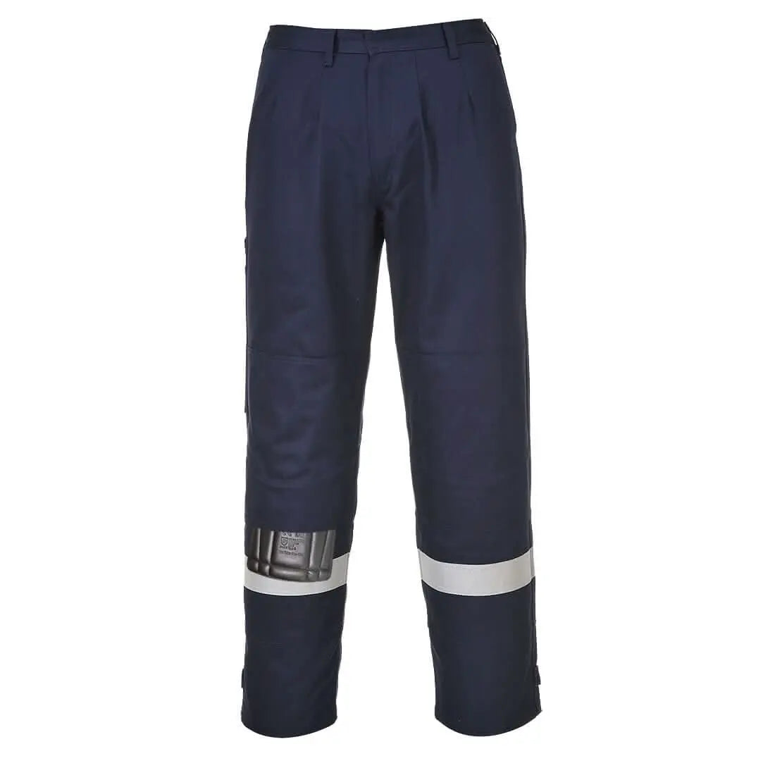 Portwest Bizflame Work Fr Trousers FR26 - Navy - Customisable Trousers