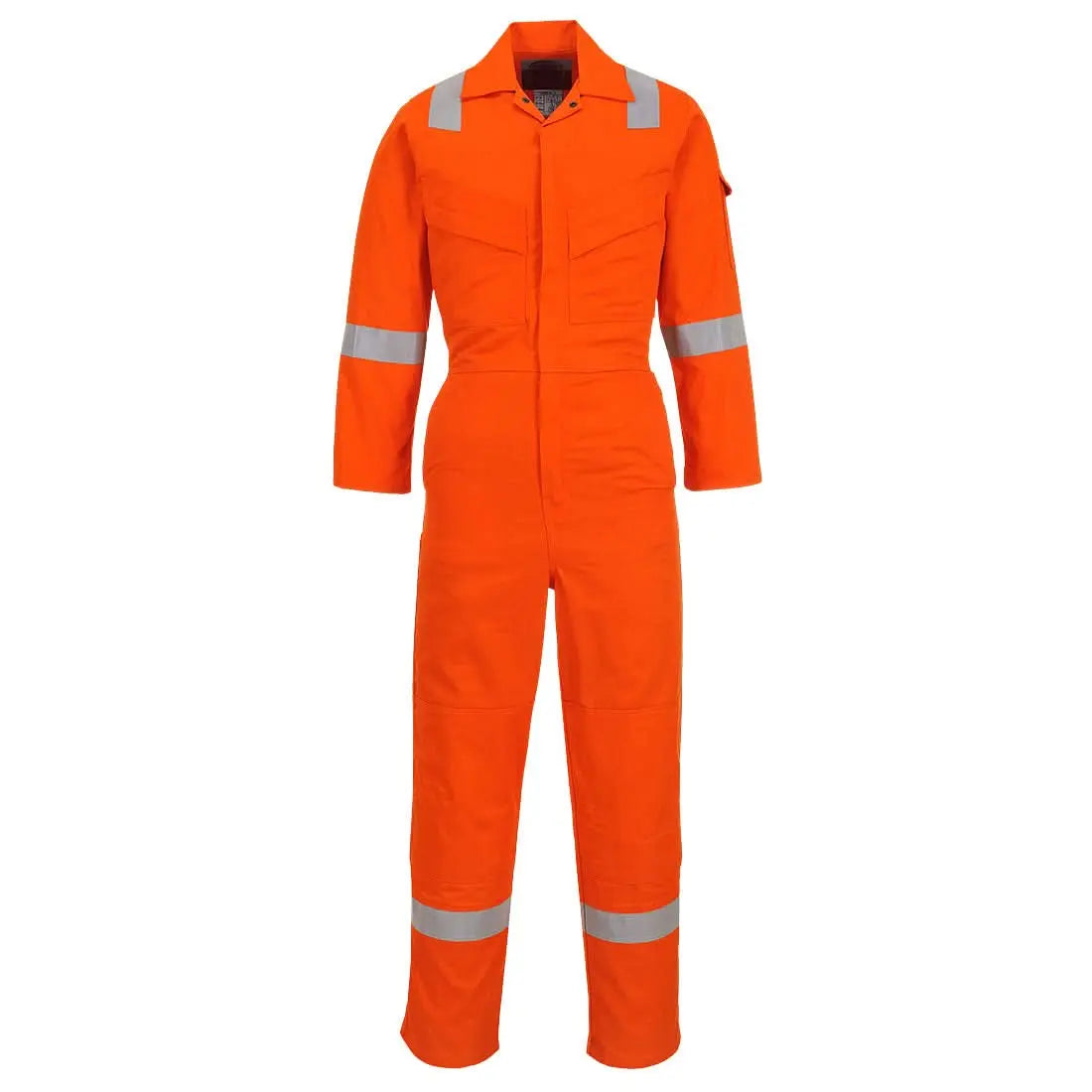 Portwest Bizflame Work Fr Coverall FR28 - Orange - Customisable Coveralls