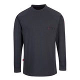 Portwest Bizflame Knit Anti Static Fr Crew Neck FR33 - Navy - Customisable Sweatshirts