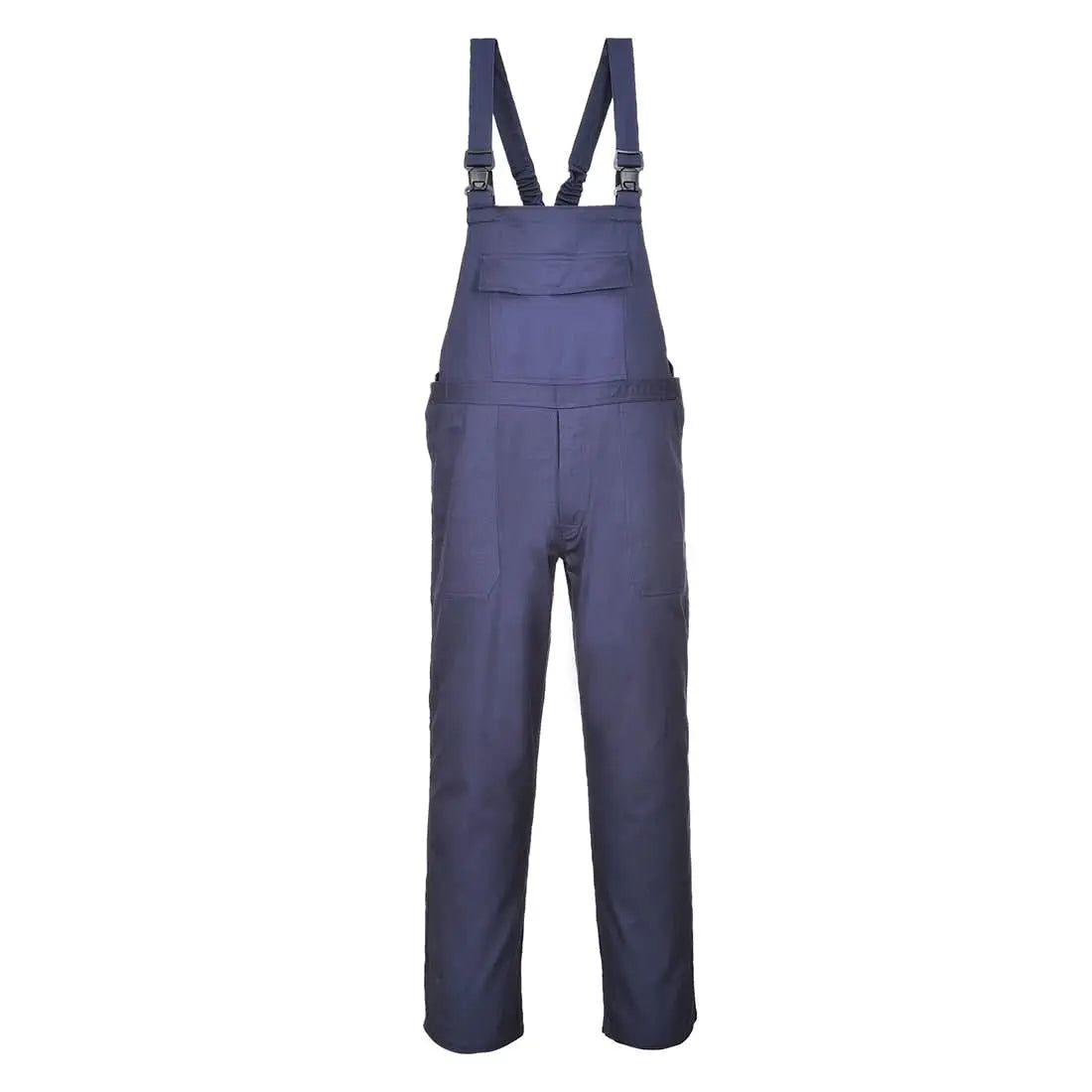 Portwest Bizflame Work Fr Bib And Brace FR37 - Navy - Customisable Coveralls