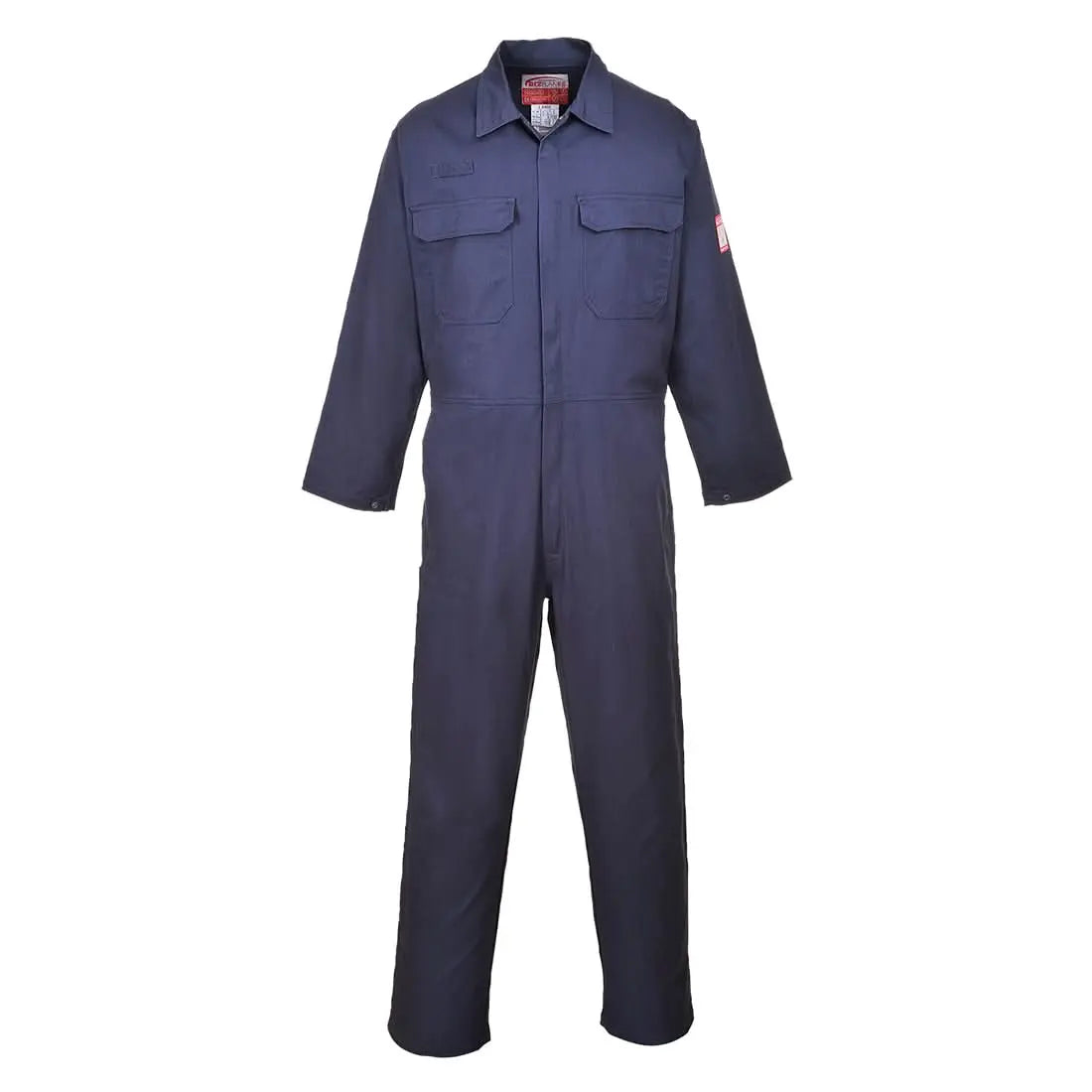 Portwest Bizflame Work Fr Coverall FR38 - Navy - Customisable Coveralls