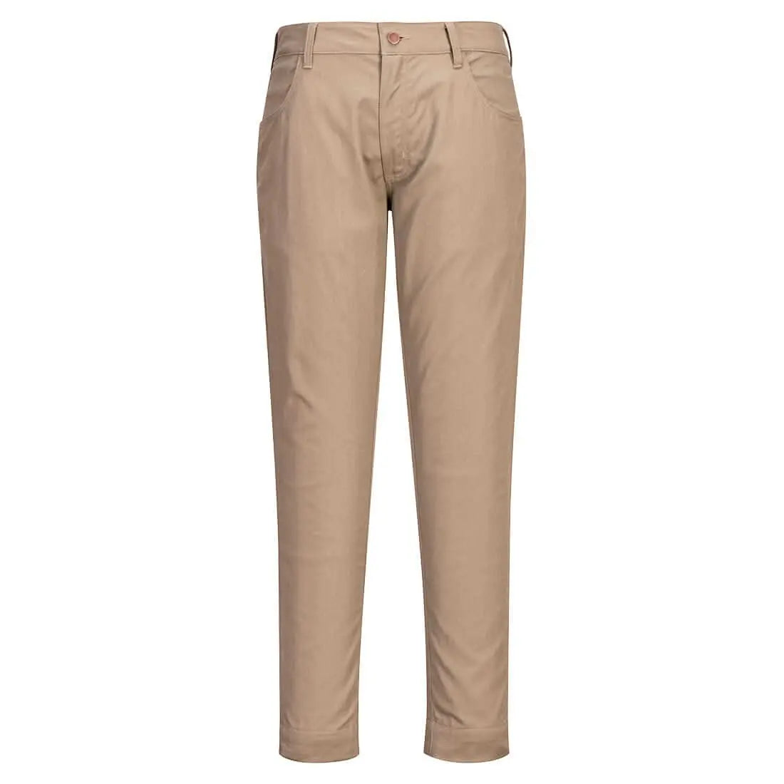 Portwest Bizflame 8812 Stretch Fr Trousers FR404 - Khaki - Customisable Trousers