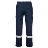 Portwest Bizflame Work Lightweight Anti Static Fr Trousers FR412 - Navy - Customisable Trousers