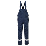 Portwest Bizflame Work Chemical Resistant Fr Bib Brace fr418 - Navy - Customisable Clothing