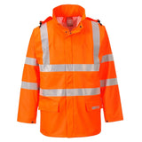 Portwest Sealtex Flame Hi Vis Fr Jacket FR41 - Orange - Customisable Jacket