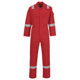 Portwest Bizflame Work FR Coverall FR50 - Red - Customisable