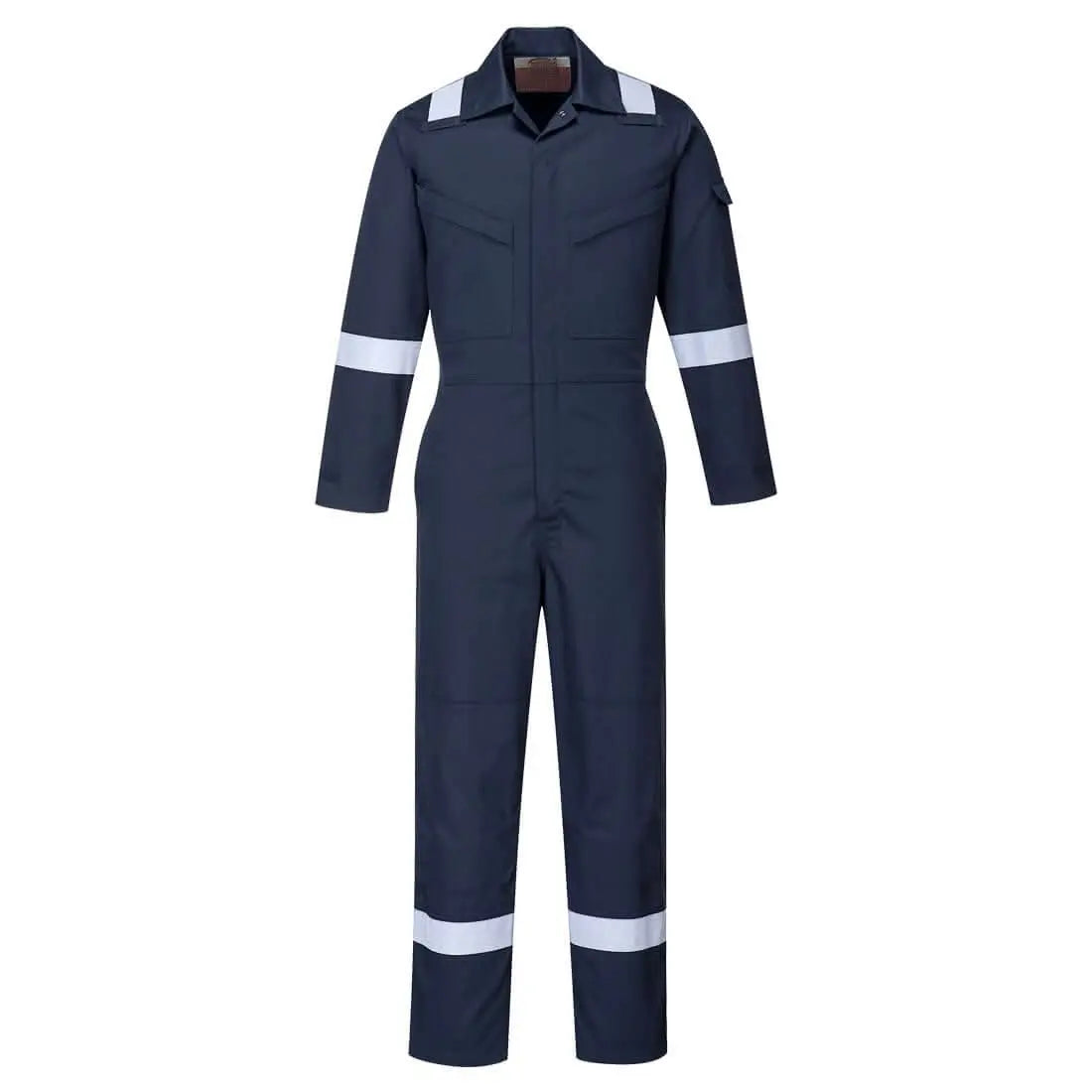 Portwest Bizflame Work WomenS Coverall 350G FR51 - Navy - Customisable Coveralls