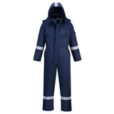 Portwest Bizflame Work Anti Static Fr Winter Coverall FR53 - Navy - Customisable Coveralls