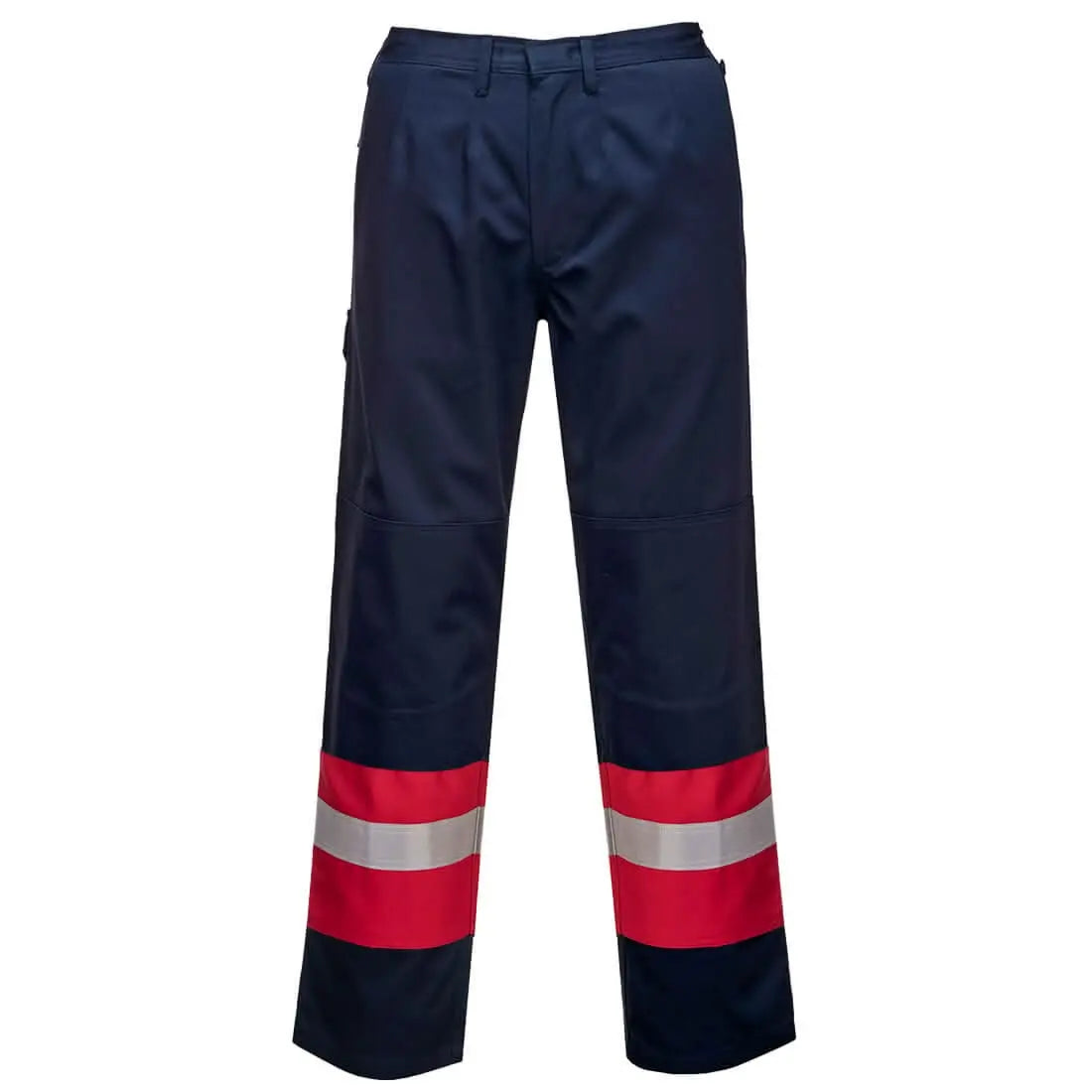 Portwest Bizflame Work Two Tone Fr Trousers FR56 - Navy - Customisable Trousers