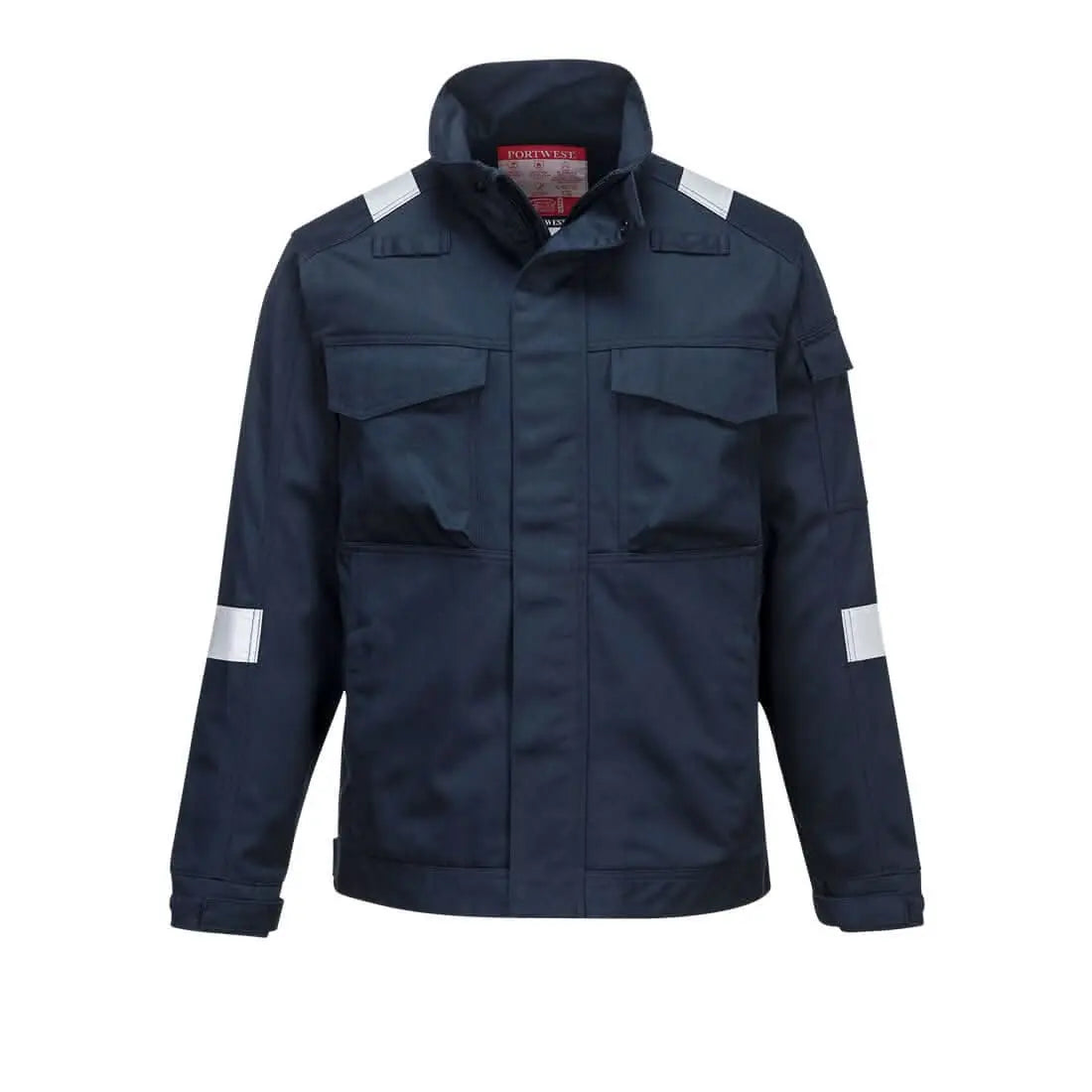 Portwest Bizflame Industry Fr Jacket FR68 - Navy - Customisable Jacket