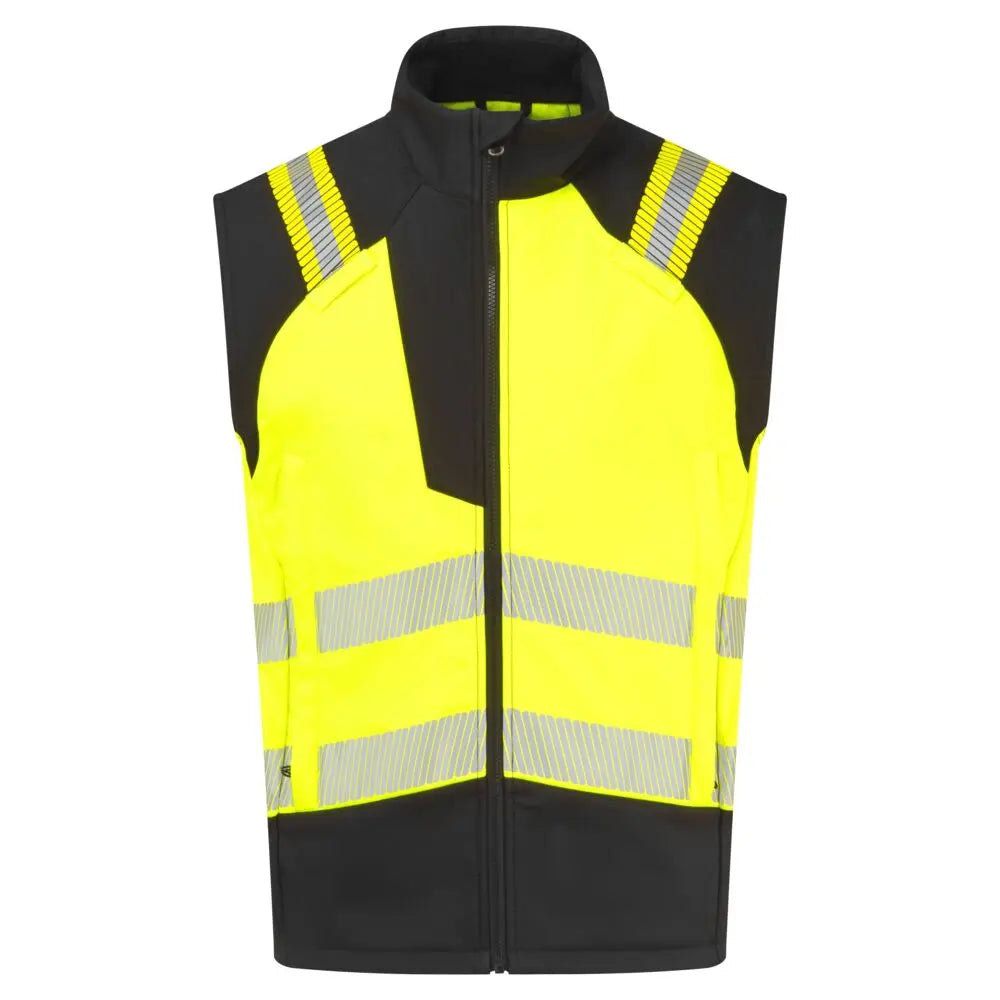 Pw3 Modaflame Softshell Hi Vis Fr Gilet Portwest